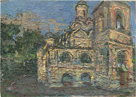 Безикович Борис Николаевич. Старый храм 